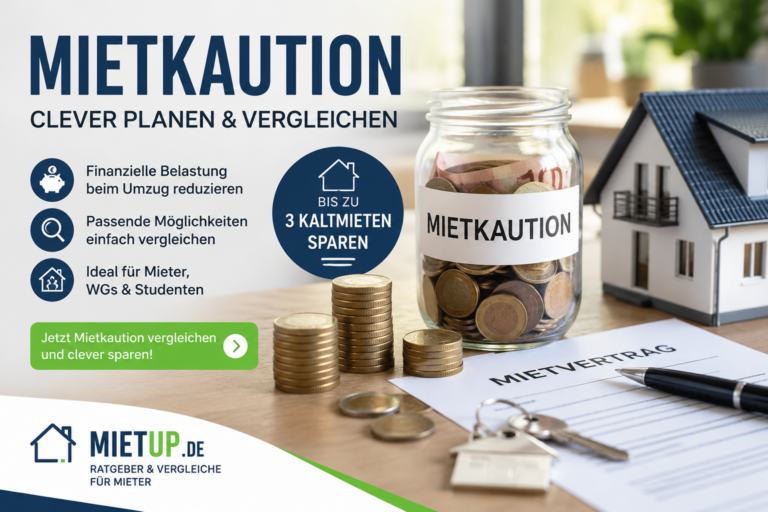Mietkaution beim Umzug: So planen Mieter die Kaution clever und vergleichen passende Möglichkeiten